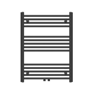 Adema Basic radiator 60x80cm recht middenaansluiting mat zwart