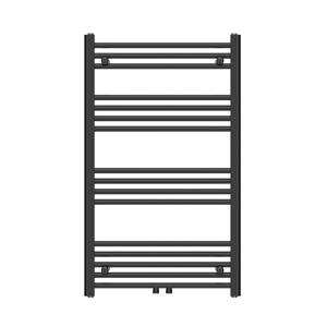 Adema Basic radiator 60x100cm recht middenaansluiting mat zwart