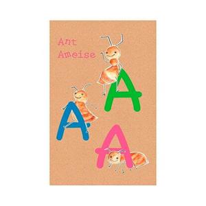 Komar Poster "ABC Animal A", Buchstaben, (1 St.), Kinderzimmer, Schlafzimmer, Wohnzimmer