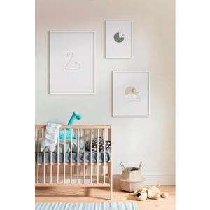 Komar Poster "Baby Hello World", Figuren, (1 St.), Kinderzimmer, Schlafzimmer, Wohnzimmer
