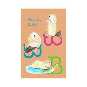 Komar Poster "ABC Animal B", Buchstaben, (1 St.), Kinderzimmer, Schlafzimmer, Wohnzimmer