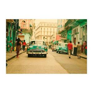 Komar Poster "Cuba Rush", Städte, (1 St.), Kinderzimmer, Schlafzimmer, Wohnzimmer