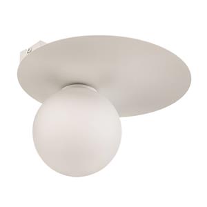 Euluna Plafondlamp Firn, rond, 1-lamp, wit