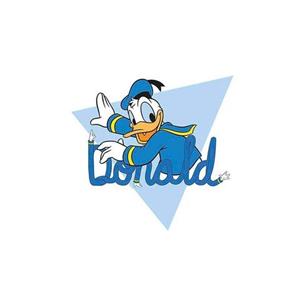 Komar Poster "Donald Duck Triangle", Disney, Höhe: 50cm