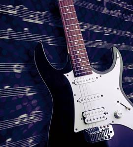 Dimex Electric Guitar Vlies Fotobehang 225x250cm 3-banen