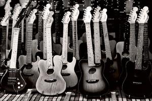 Dimex Guitars Collection Vlies Fotobehang 375x250cm 5-banen