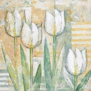 PGM Eric Barjot - White Tulips Kunstdruk 15x15cm