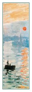 PGM Claude Monet - Impression Kunstdruk 25x70cm