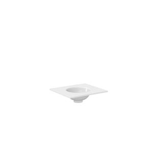 Crosswater Infinity Wastafel inbouw - 50cm - 1 wasbak - polar white IF500SPW