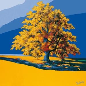 PGM RobiN - Der goldene Baum Kunstdruck 70x70cm