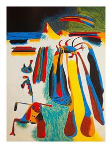 PGM Kunstdruk Joan Miró Paysan Catalan 60x80cm