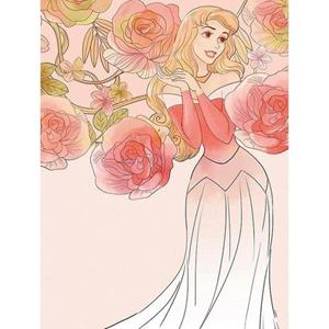 Komar Poster "Sleeping Beauty Roses", Disney, Höhe: 70cm