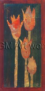 PGM Gabor Ulveczki - Tulip Panel Kunstdruk 30x61cm