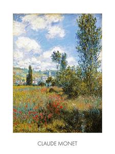 PGM Claude Monet - Ile Saint-Martin Kunstdruk 60x80cm