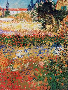 PGM Vincent Van Gogh - Giardino fiorito Kunstdruk 60x80cm