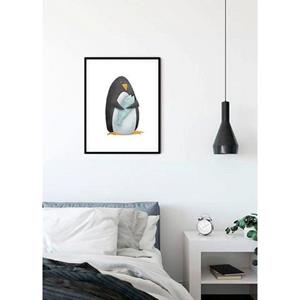 Komar Poster "Cute Animal Penguin", Tiere, (1 St.), Kinderzimmer, Schlafzimmer, Wohnzimmer
