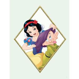 Komar Poster "Snow White & Dopey", Disney, (1 St.), Kinderzimmer, Schlafzimmer, Wohnzimmer