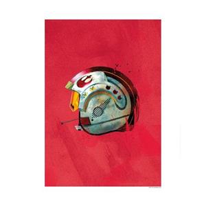 Komar Poster "Star Wars Classic Helmets Rebel Pilot", Star Wars, (1 St.), Kinderzimmer, Schlafzimmer, Wohnzimmer