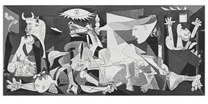 PGM Kunstdruk Pablo Picasso Guernica 100x50cm