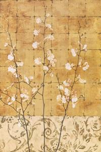 PGM Chris Donovan - Blossoms in Gold II Kunstdruk 62x93cm
