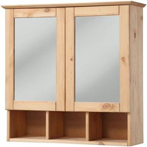 welltime Spiegelschrank "Landhaus Sylt", Breite 62,5 cm, aus Massivholz
