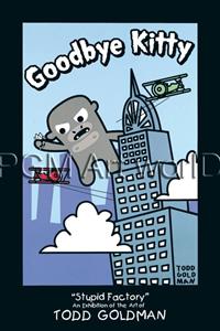 PGM Todd Goldman - Goodbye Kitty King Kong Kunstdruk 61x91cm