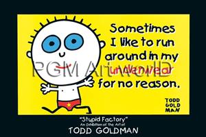 PGM Todd Goldman - Sometimes I like to run Kunstdruk 91x61cm