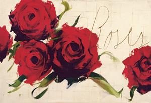 PGM Antonio Massa - Roses Kunstdruk 138x98cm