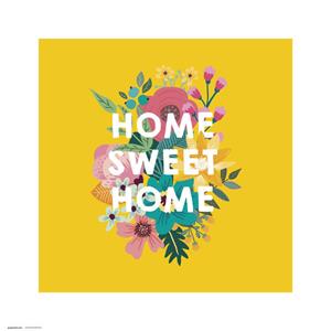 Grupo Erik Loreak Home Sweet Home Kunstdruk 30x30cm