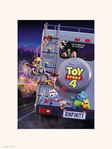 Grupo Erik Disney Toy Story 4 To Infinity Kunstdruk 30x40cm