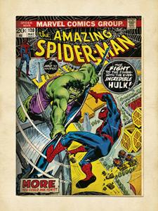Grupo Erik Marvel Comics Spider-Man Kunstdruk 30x40cm