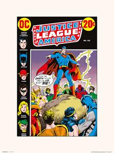 Grupo Erik DC Comics Justice Leage of America 102 Kunstdruk 30x40cm