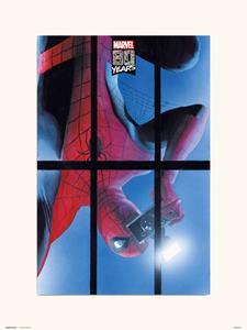 Grupo Erik Marvel 80 YEARS Spider-Man Kunstdruk 30x40cm