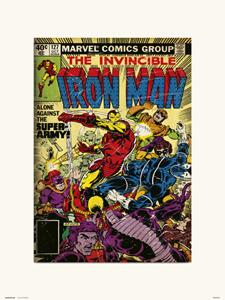 Grupo Erik Marvel Iron Man 127 Kunstdruk 30x40cm