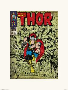 Grupo Erik Marvel Thor 154 Kunstdruck 30x40cm