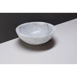 Forzalaqua Waskom  Roma Carrara Rond Gepolijst 40x15 cm