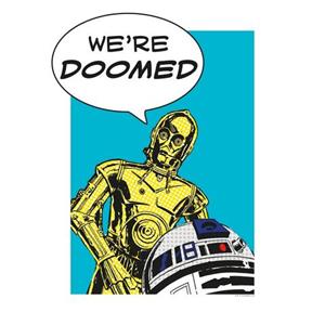 Komar Poster Star Wars Classic stripverhaal aandeel Droids