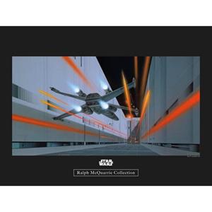 Komar Poster "Star Wars Classic RMQ Death Star Trench", Star Wars, (1 St.), Kinderzimmer, Schlafzimmer, Wohnzimmer