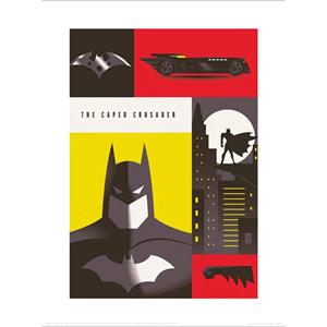 Pyramid Warner Bros The Caped Crusader Kunstdruk 30x40cm