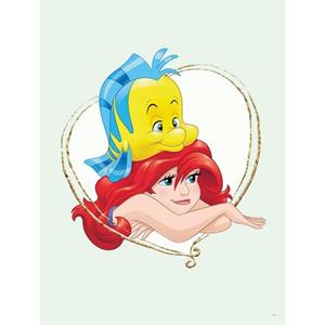 Komar Poster "Ariel & Fabius", Disney, (1 St.), Kinderzimmer, Schlafzimmer, Wohnzimmer