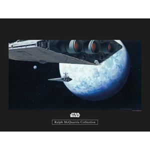 Komar Poster "Star Wars Classic RMQ Hoth Orbit", Star Wars, (1 St.), Kinderzimmer, Schlafzimmer, Wohnzimmer