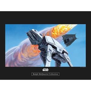 Komar Poster "Star Wars Classic RMQ Hoth Battle AT-AT", Star Wars, (1 St.), Kinderzimmer, Schlafzimmer, Wohnzimmer