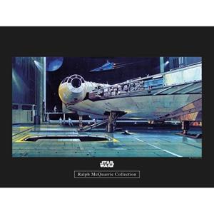 Komar Poster "Star Wars Classic RMQ Falcon Hangar", Star Wars, (1 St.), Kinderzimmer, Schlafzimmer, Wohnzimmer