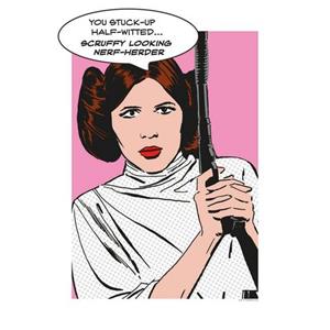 Komar Poster "Star Wars Classic Comic Quote Leia", Star Wars, (1 St.), Kinderzimmer, Schlafzimmer, Wohnzimmer