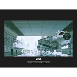 Komar Poster "Star Wars Classic RMQ Hangar Shuttle", Star Wars, (1 St.), Kinderzimmer, Schlafzimmer, Wohnzimmer