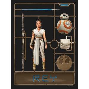 Komar Poster Star Wars Toy Rey