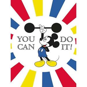 Komar Poster Mickey Mouse Do it Hoogte: 40 cm
