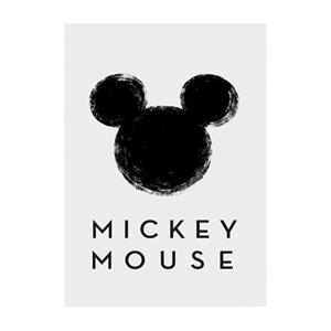 Komar Poster "Mickey Mouse Silhouette", Disney, (1 St.), Kinderzimmer, Schlafzimmer, Wohnzimmer
