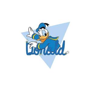 Komar Poster Donald Duck Triangle Hoogte: 50 cm