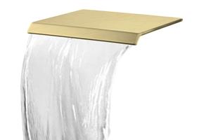 Best Design Dule waterval muuruitloop mat goud